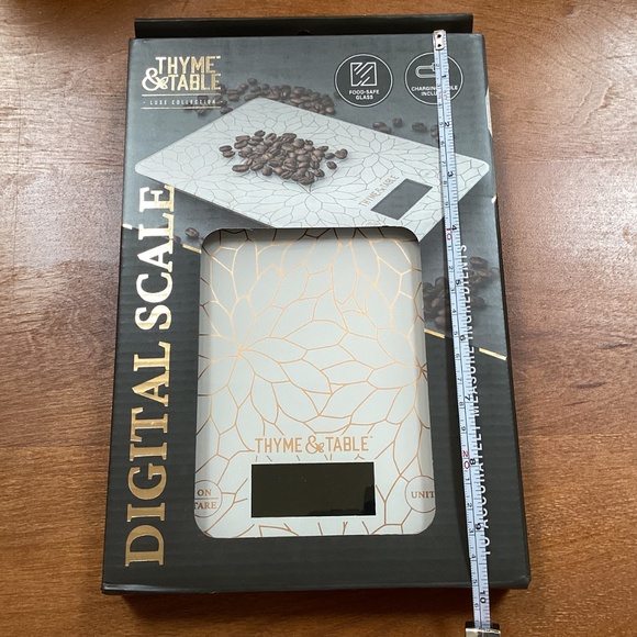 Thyme & Table Luxe Collection Digital Scale New in Box - Picture 10 of 14